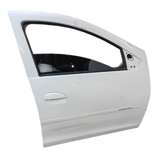 Porta Dianteira Direita Sandero 2015/ Logan 2014 2015 A 2024 Dianteira Direita Branco