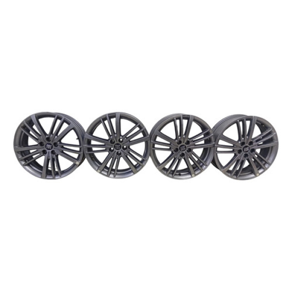 Jogo Roda Aro 17 Fiat Fastback T 200 2022 2023/.. Prateado