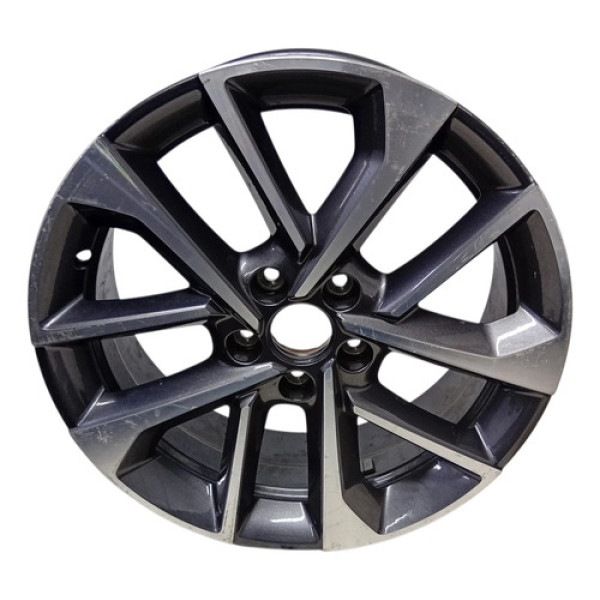 Roda  Avulsa Liga Leve Original Chery Tiggo Aro 17 Detalhe Prateado