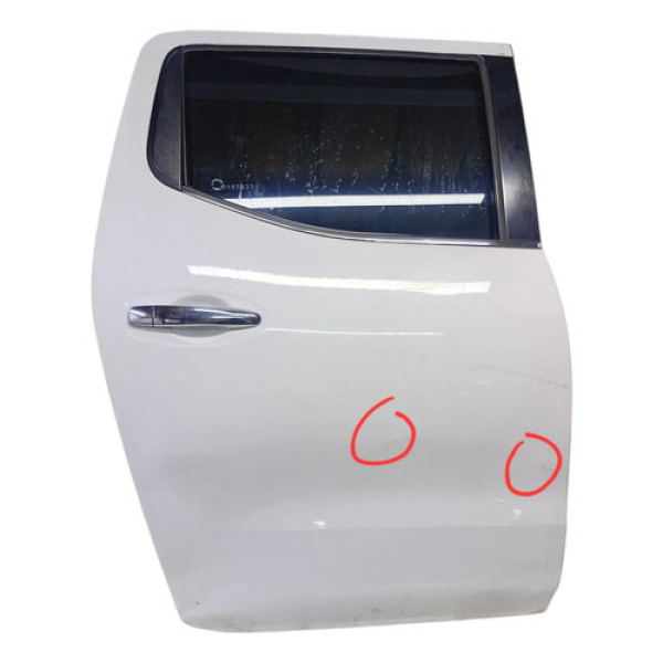 Porta Traseira Esquerda Frontier 2017 2018 2019/...detalhe Traseira Esquerdo
