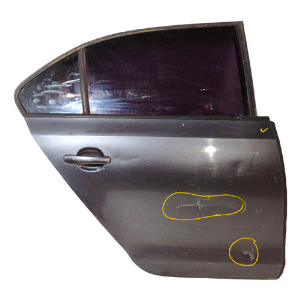 Porta Traseira Direita Jetta 2011 A 2017 C/detalhe Traseira Direita