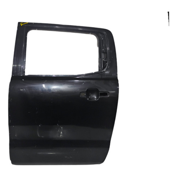 Porta Traseira Esquerda Ranger 2013/ 2021 Traseira Esquerdo Preto