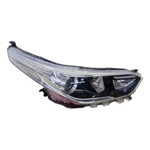 Farol Direito Yaris 2019 2020 A 2025 C/ Projetor - Detalhe Direito/passageiro