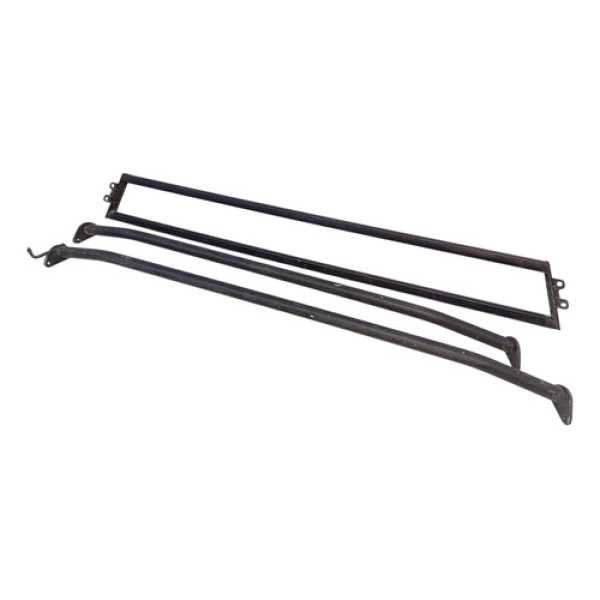 Grade Proteção Vidro Vigia Saveiro G5 G6 G7 Preto