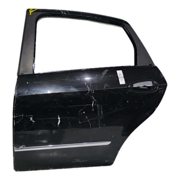 Porta Traseira Esquerda Linea 2009 A 2016 Traseira Esquerda Preto