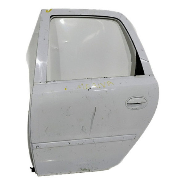 Porta Traseira Esquerda Meriva 2003 A 2012 Traseira Esquerdo Branco