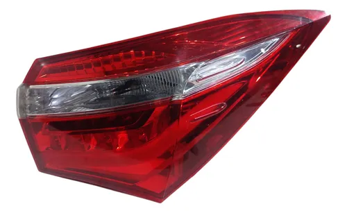 Lanterna Traseira Direita Corolla 2015 A 2017 (canto) Direito/passageiro Vermelho