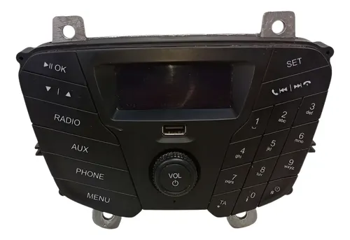 Comando Som Radio Ford New Fiesta 2013 A 2019