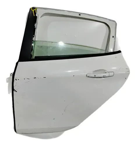 Porta Traseira Esquerda Peugeot 208 2013 A 2020 Traseira Esquerdo Branco