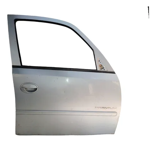 Porta Dianteira Direita Meriva 2003 A 2012 Dianteira Direita Prata