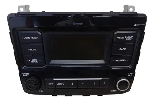 Comando Som Radio Hyundai Creta 2017 A 2024