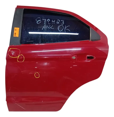 Porta Traseira Esquerda Ford Ka Hatch/sedan 2015/21(detalhe) Traseira Esquerdo