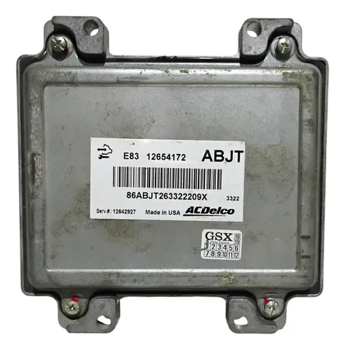 Módulo Injeção Cobalt 1.4 2013 / E83 12654172 Abjt