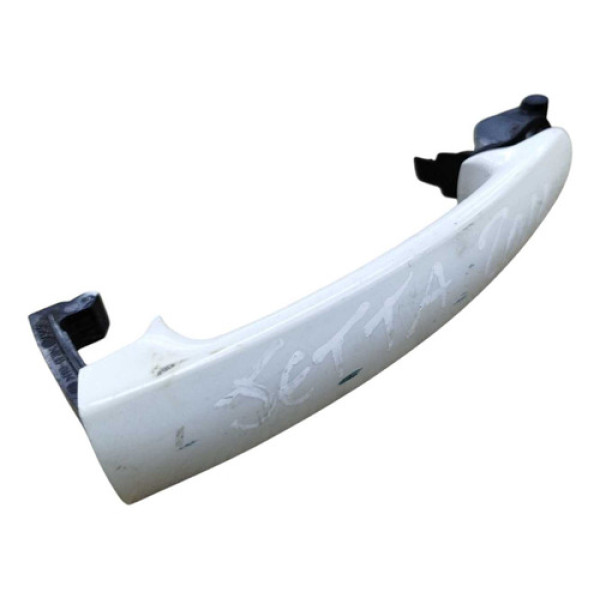 Maçaneta Externa Volkswagen Jetta Dianteira Esquerda 2011 Branco Dianteira