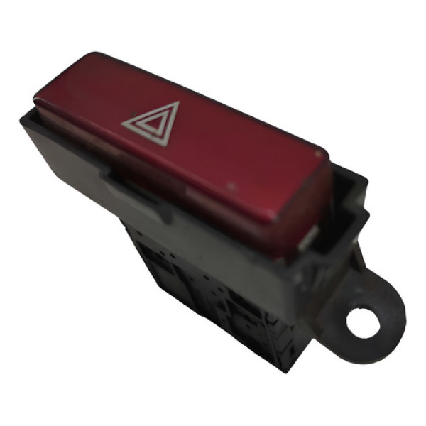 Botao Pista Alerta Honda Hrv 2016 2017 2018 2019 Preto E Vermelho