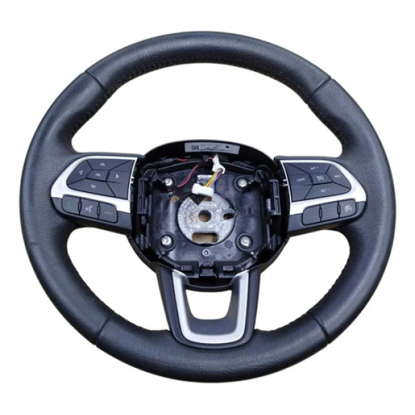 Volante Direção Completo Jeep Compass 2017 2018 2019 Preto