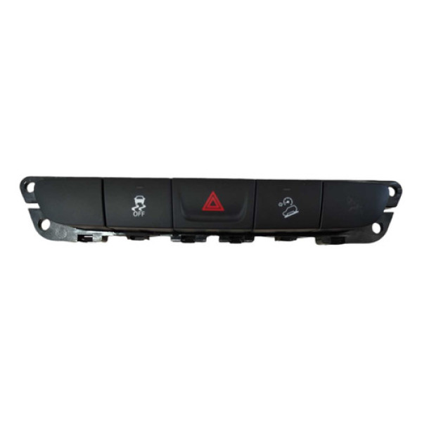 Comando Pisca Alerta Controle Tração Fiat Toro 2017 18 2019 Preto