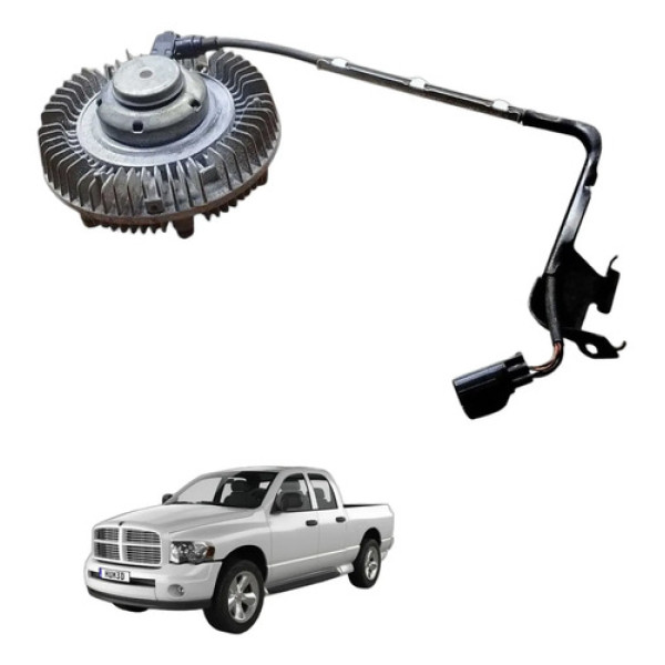 Polia Viscosa Dodge Ram 2500 5.9 2008 2009 2010 2011 2012