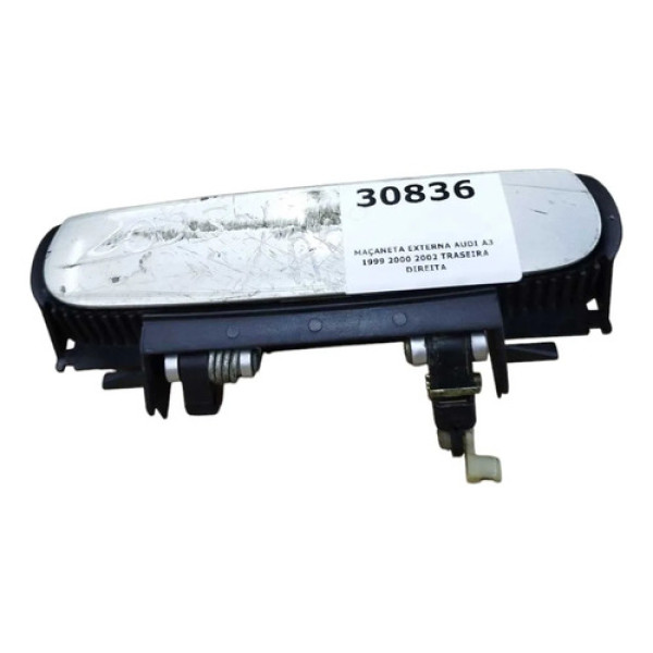 Maçaneta Externa Audi A3 1999 2000 2002 Traseira Direita Branco Traseira