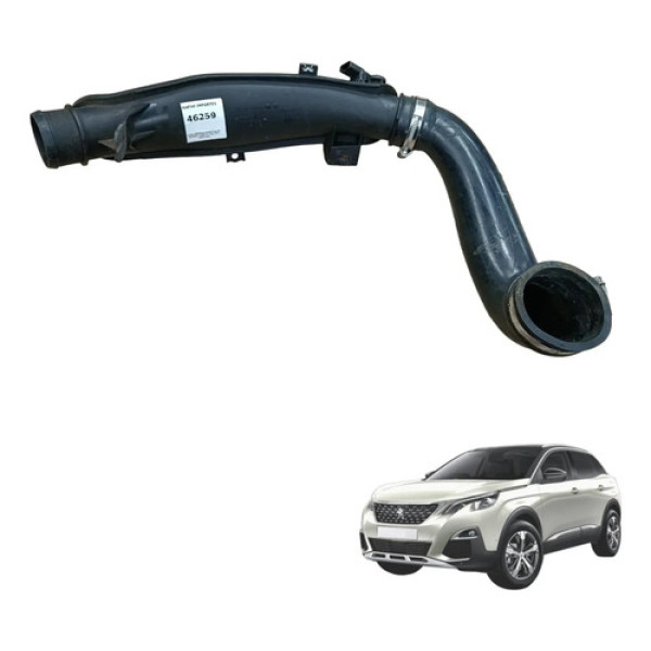 Duto Pressão Intercooler Peugeot 3008 1.6 Thp 2012 2013 2014