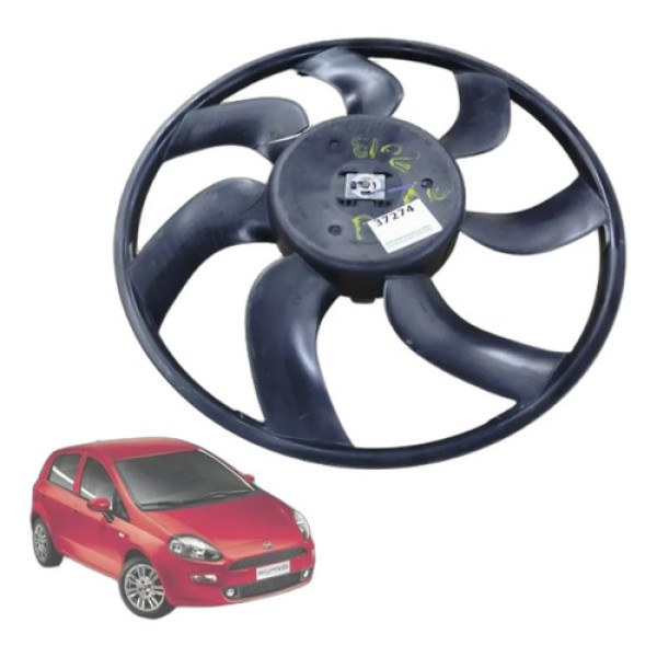 Ventoinha Radiador Fiat Linea Punto 2010 A 2013 Originall