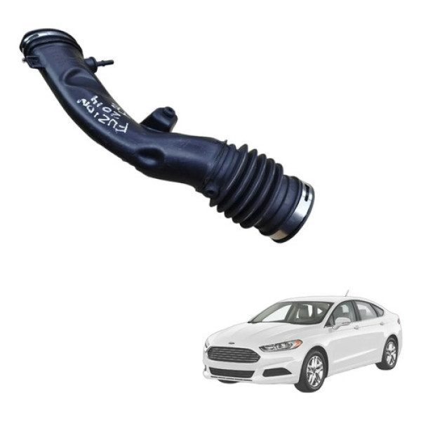 Mangueira Duto Turbina Intercooler Fusion 2.0 2014 2015 2016 Preto