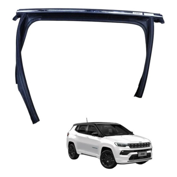 Borracha Guarnição Porta Jeep Compass 2017 Traseira Esquerda