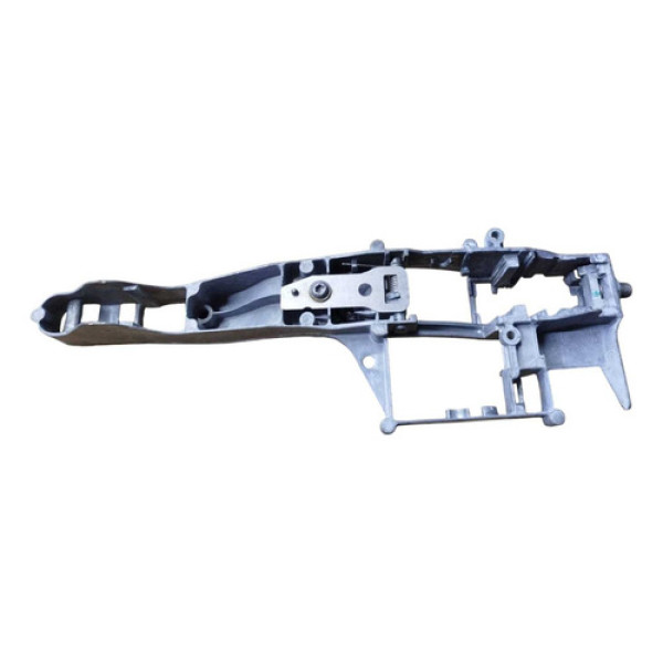Suporte Maçaneta Externa C4 2008 2012 Dianteira Esquerda Prata Dianteira