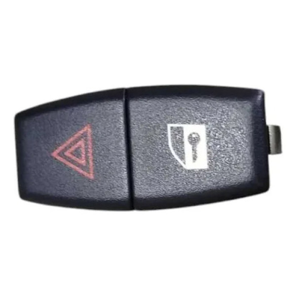 Botao Pisca Alerta Trava Vidro Bmw X1 2010 2012 2013 2014 Preta