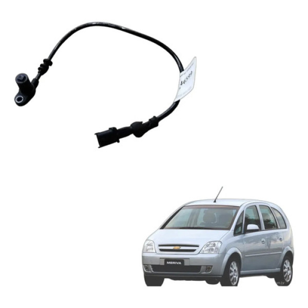 Sensor Abs Meriva 1.8 2008 2012 Dianteiro Direito 2 Pinos