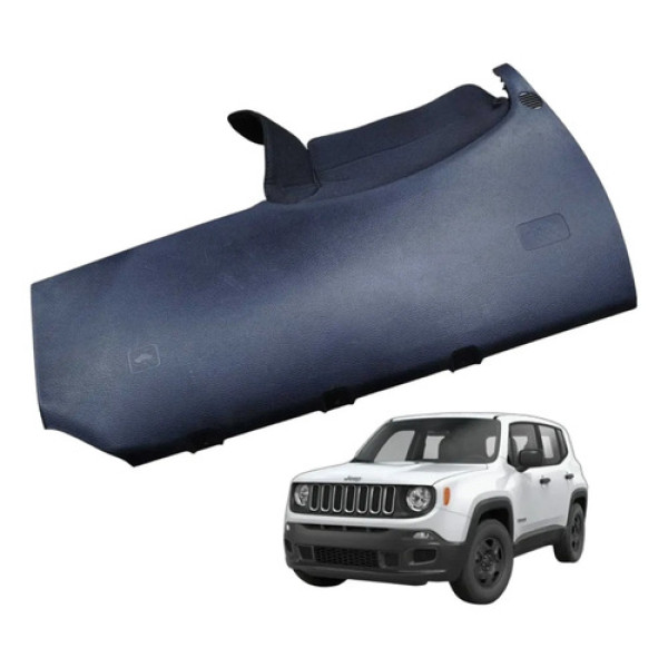 Acabamento Inferior Painel Jeep Renegade 2018-21 Original Preto