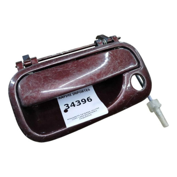 Maçaneta Externa Vectra 1994 1999 Dianteira Esquerda Vermelho Dianteira