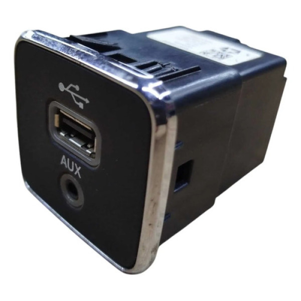 Entrada Usb Auxiliar Fiat Toro 2016 2017 2018 2019 2020 2021 Preto