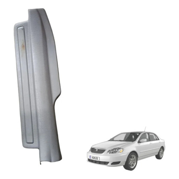 Soleira Porta Dianteira Direita Corolla 2003 2008 Detalhe Cinza