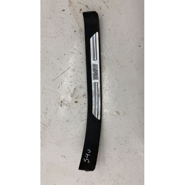 Soleira Porta Traseira Direita Bmw 540i 2001 51478178124 Preto
