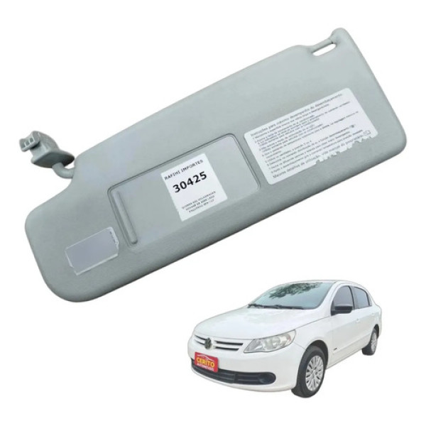Quebra Sol Volkswagen Voyage G5 2009 Lado Esquerdo Sem Luz