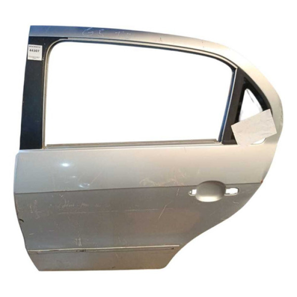 Porta Gol G5 2008 2009 2010 2012 Traseira Esquerda  Detalhe Traseira Esquerdo Cinza