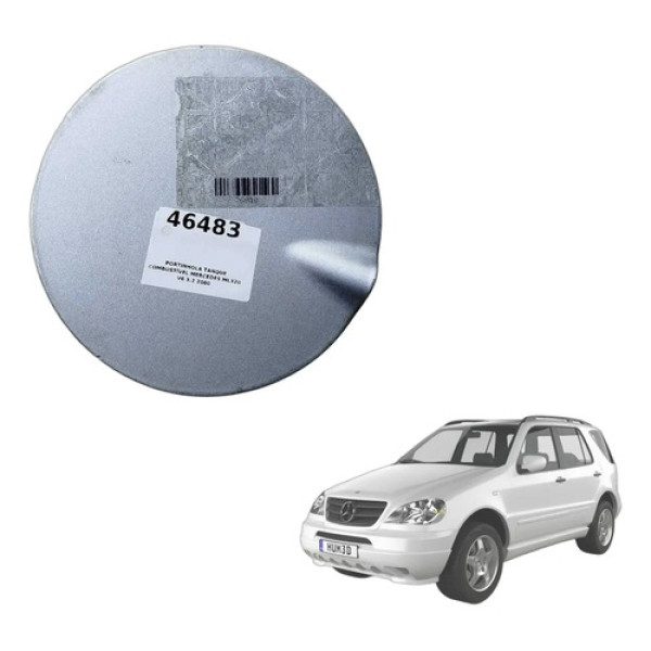 Portinhola Tanque Combustível Mercedes Ml320 V6 3.2 2000 Cinza 2000