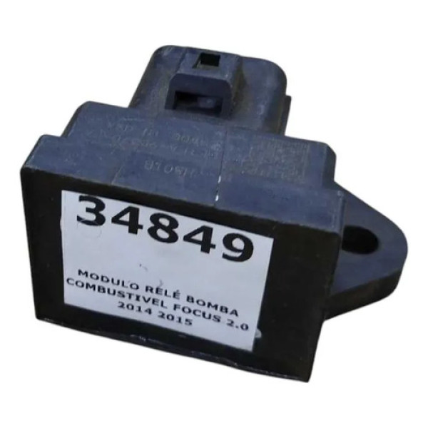 Modulo Relé Bomba Combustivel Focus 2.0 2014 2015 Preto