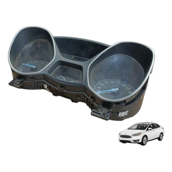 Painel Instrumentos Velocimetro Focus 2014 2015 Original Preto