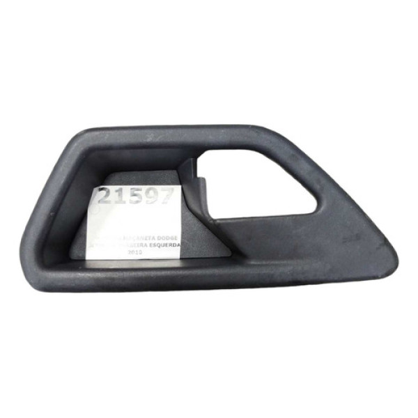 Moldura Maçaneta Dodge Journey Traseira Esquerda 2009 2010 Preta Traseira