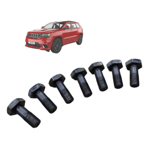 Parafuso Volante Motor Grand Cherokee V6 3.0 2015 2018 Kit Cinza