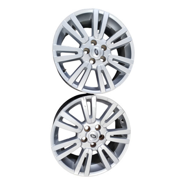 Jogo Roda Aro 19 Land Rover Discovery 4 5x120 Tala 8 2012 Prata