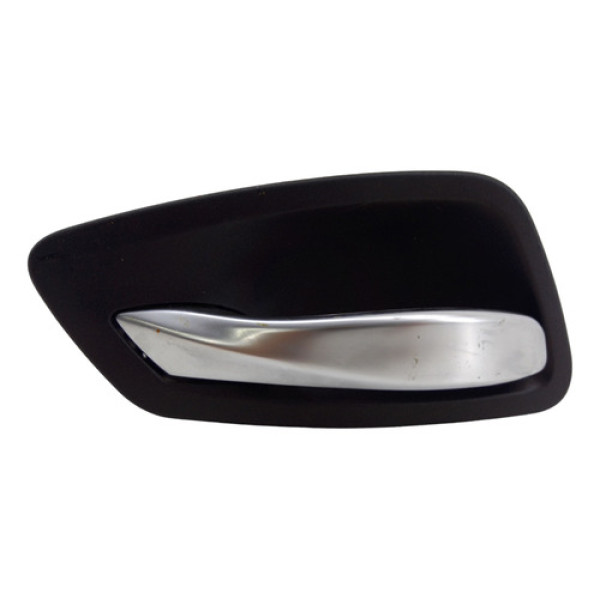 Macaneta Interna Bmw 318 320 Traseira Esquerda 2010 Cinza/preto Traseira