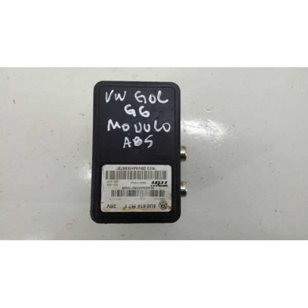 Módulo Abs Vw Gol G6 5u0614117f Preto