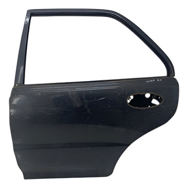 Porta Traseira Esquerda Lancer 1992 1993 1994 1995 1996 1997 Traseira Esquerdo Preta