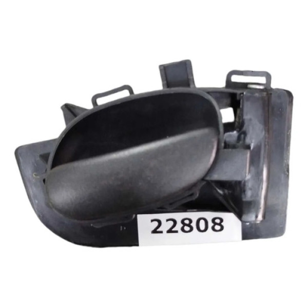 Maçaneta Interna Peugeot 206 2005 2006 2007 Traseira Direita Preto Traseira