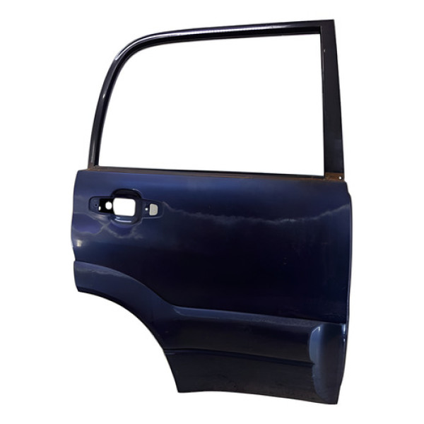 Porta Traseira Direita Tracker 2001 2002 2003 2004 2005 2006 Traseira Direita Azul
