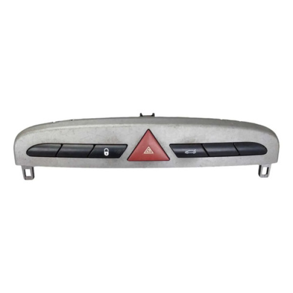 Botão Pisca Alerta Trava Porta Malas Peugeot 408 2012 2013 Prata
