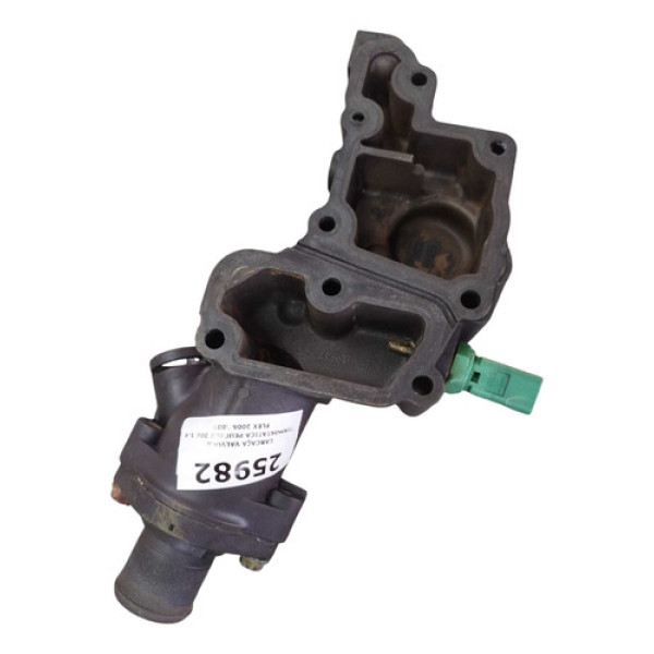 Carcaça Valvula Termostatica Peugeot 206 1.4 Flex 2006 2007